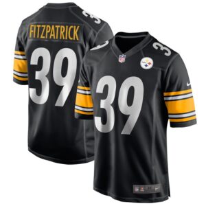 Minkah Fitzpatrick Pittsburgh Steelers Nike Game Jersey - Black- 49Native