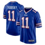 Mitchell Trubisky Buffalo Bills Nike  Game Jersey -  Royal- 49Native