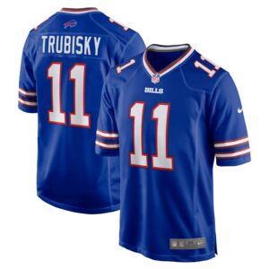 Mitchell Trubisky Buffalo Bills Nike  Game Jersey -  Royal- 49Native