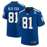 Mo Alie Cox Indianapolis Colts Nike Indiana Nights Alternate Game Jersey - Royal- 49Native