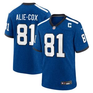 Mo Alie Cox Indianapolis Colts Nike Indiana Nights Alternate Game Jersey - Royal- 49Native