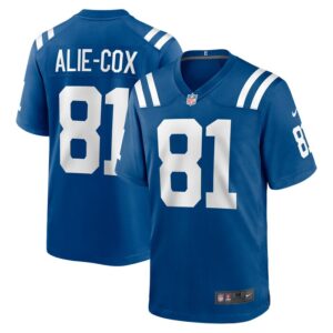 Mo Alie-Cox Indianapolis Colts Nike Team Game Jersey - Royal- 49Native