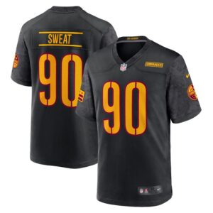 Montez Sweat Washington Commanders Nike Alternate Game Player Jersey - Black- 49Native