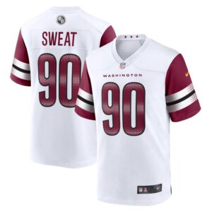 Montez Sweat Washington Commanders Nike Game Jersey - White- 49Native