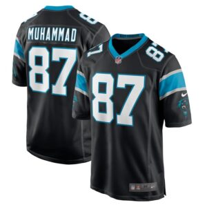 Muhsin Muhammad Carolina Panthers Nike Retired Player Jersey - Black- 49Native