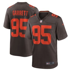 Myles Garrett Cleveland Browns Nike Alternate Game Jersey - Brown- 49Native