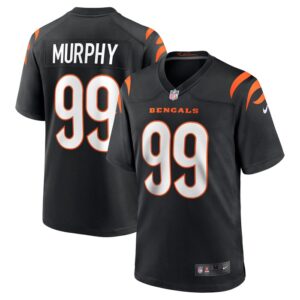 Myles Murphy Cincinnati Bengals Nike 2023 NFL Draft First Round Pick Game Jersey - Black- 49Native