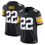 Najee Harris Pittsburgh Steelers Nike Vapor F.U.S.E. Limited Jersey - Black- 49Native