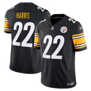 Najee Harris Pittsburgh Steelers Nike Vapor F.U.S.E. Limited Jersey - Black- 49Native