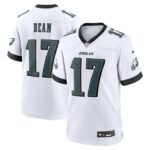 Nakobe Dean Philadelphia Eagles Nike White Game Jersey - White- 49Native