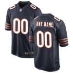 Chicago Bears Nike Custom Game Jersey - Navy- 49Native