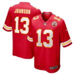Nazeeh Johnson Kansas City Chiefs Nike Game Player Jersey - Red- 49Native