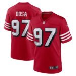 Nick Bosa San Francisco 49ers Nike Alternate Game Jersey - Scarlet- 49Native