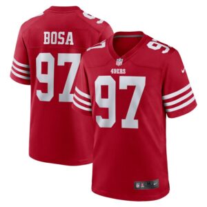 Nick Bosa San Francisco 49ers Nike Player Game Jersey - Scarlet- 49Native