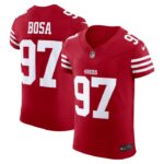 Nick Bosa San Francisco 49ers Nike Vapor F.U.S.E. Elite Jersey - Scarlet- 49Native