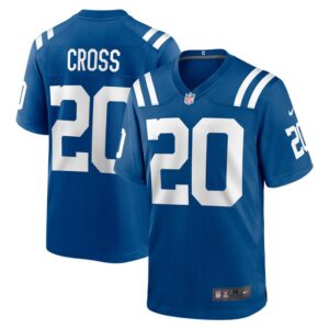 Nick Cross Indianapolis Colts Nike Player Game Jersey - Royal- 49Native