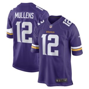 Nick Mullens Minnesota Vikings Nike Game Player Jersey - Purple- 49Native
