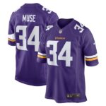 Nick Muse Minnesota Vikings Nike Home Game Player Jersey - Purple- 49Native