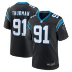 Nick Thurman Carolina Panthers Nike Team Game Jersey -  Black- 49Native