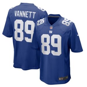Nick Vannett New York Giants Nike Home Game Player Jersey - Royal- 49Native