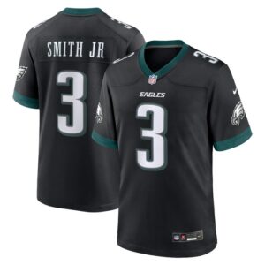 Nolan Smith Philadelphia Eagles Nike Alternate Game Jersey - Black- 49Native