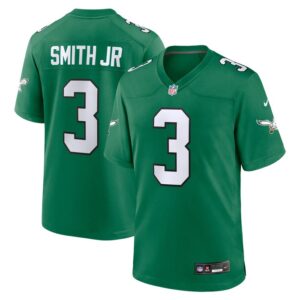 Nolan Smith Philadelphia Eagles Nike Alternate Game Jersey - Kelly Green- 49Native