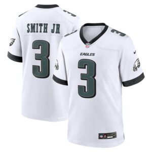 Nolan Smith Philadelphia Eagles Nike White Game Jersey - White- 49Native
