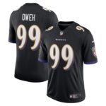 Odafe Oweh Baltimore Ravens Nike Vapor Limited Jersey - Black- 49Native