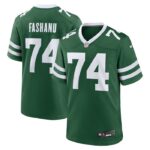 Olu Fashanu New York Jets Nike 2024 NFL Draft First Round Pick Player Game Jersey - Gotham Green- 49Native