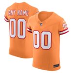 Tampa Bay Buccaneers Nike  Vapor F.U.S.E. Elite Custom Jersey - Orange- 49Native