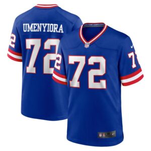 Osi Umenyiora New York Giants Nike Classic Retired Player Game Jersey - Royal- 49Native