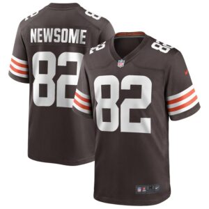 Ozzie Newsome Cleveland Browns Nike Game Retired Player Jersey - Brown- 49Native