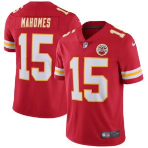 Patrick Mahomes Kansas City Chiefs Nike Limited Jersey - Red- 49Native