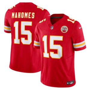 Patrick Mahomes Kansas City Chiefs Nike Vapor F.U.S.E. Limited Jersey - Red- 49Native