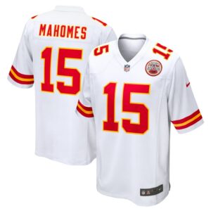 Patrick Mahomes Kansas City Chiefs Nike  Game Jersey -  White- 49Native