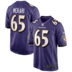 Patrick Mekari Baltimore Ravens Nike Game Player Jersey - Purple- 49Native