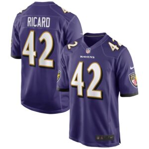Patrick Ricard Baltimore Ravens Nike Game Jersey - Purple- 49Native