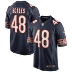 Patrick Scales Chicago Bears Nike Game Jersey - Navy- 49Native