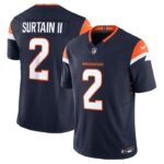 Patrick Surtain II Denver Broncos Nike Mile High Collection Vapor F.U.S.E. Limited Jersey - Navy- 49Native