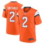Patrick Surtain II Denver Broncos Nike Mile High Collection Game Jersey - Orange- 49Native