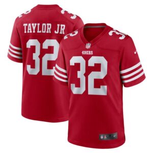 Patrick Taylor Jr. San Francisco 49ers Nike Team Game Jersey -  Scarlet- 49Native