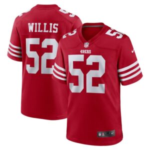 Patrick Willis San Francisco 49ers Nike Retired Player Game Jersey - Scarlet- 49Native