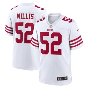 Patrick Willis San Francisco 49ers Nike Retired Player Game Jersey - White- 49Native