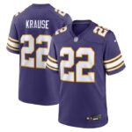Paul Krause Minnesota Vikings Nike Classic Retired Player Jersey - Purple- 49Native