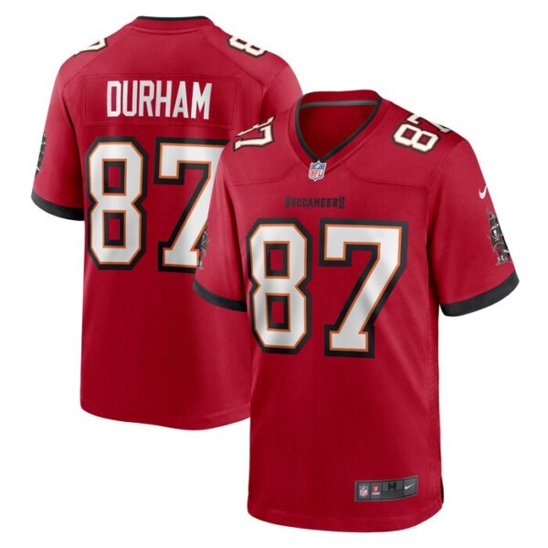 Payne Durham Tampa Bay Buccaneers Nike  Game Jersey -  Red- 49Native