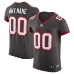 Tampa Bay Buccaneers Nike Vapor Untouchable Elite Custom Alternate Jersey - Pewter- 49Native