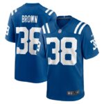 Pharaoh Brown Indianapolis Colts Nike Game Player Jersey - Royal- 49Native