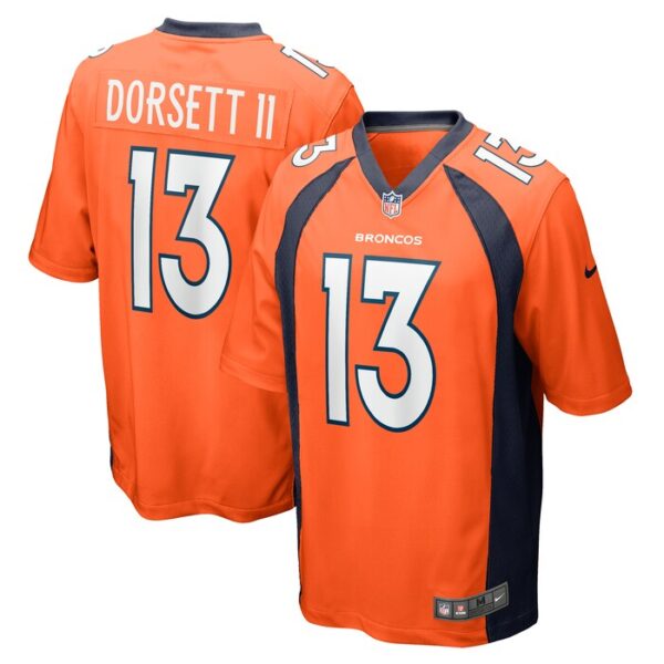 Phillip Dorsett II Denver Broncos Nike Team Game Jersey -  Orange- 49Native