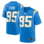 Poona Ford Los Angeles Chargers Nike  Game Jersey -  Powder Blue- 49Native