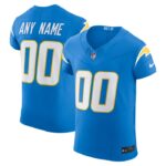 Los Angeles Chargers Nike  Vapor F.U.S.E. Elite Custom Jersey - Powder Blue- 49Native